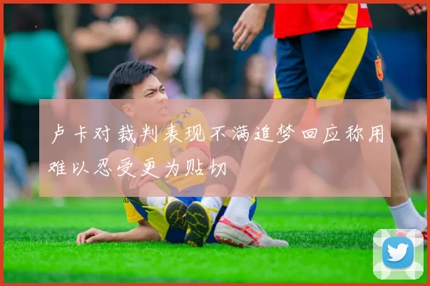 卢卡对裁判表现不满追梦回应称用难以忍受更为贴切