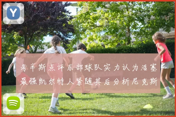考辛斯点评东部球队实力认为活塞最强凯尔特人紧随其后分析尼克斯不足之处